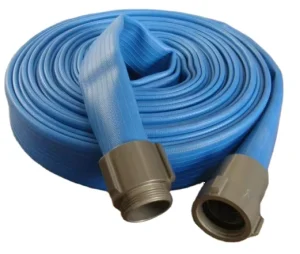 Duraline Flexible Red Rubber Flat Hose 250PSI for Firefighting Equipment & Accessories