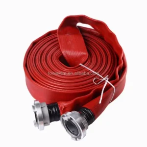 Duraline NBR TPR Covered Fire Hose Suppliers 1.5″ 2″ 2.5″ 3inch with Storz Coupling for Fire Hydrant Nozzle Coupling