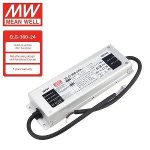 ELG 300 24A LED Emergency Driver Constant Current and Constant Voltage 300W IP67