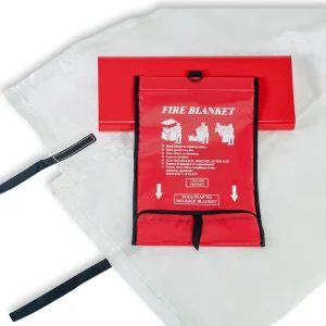 EN 1869 Certificate Fiberglass Material Emergency Fire Blanket Standard AS NZS 3504