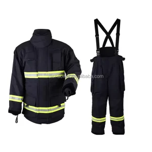 EN 469 Certified Firefighting Suit Fire-Proof Clothing for Firefighters
