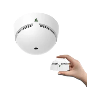 EN14604 Interlinked DC Smoke Detector RF Wireless Interconnected Smoke Sensor Fire Smoke Alarm Alarm for Home with Smart Gateway