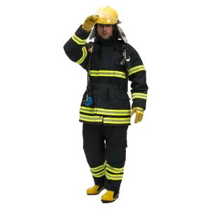 EN469 Certified Firefighting Suit Protective Gear for Firefighters Aramid Firefighter Suits Uniform