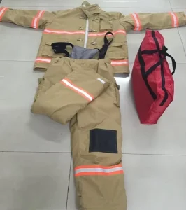EN469 Certified Safety Fire Retardant Aramid Firefighter Rescue Fireman Suit Proteccion Contra Incendios