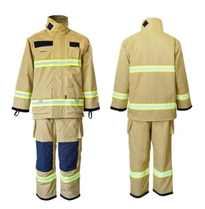 EN469 Fire Proof Aramid Firefighting Used Fire Suit