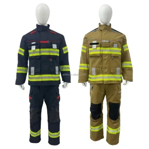 EN469 Firefighting Suit Structural Firefighter Uniform NOMEX Aramid Turnout Gear Fireproof Protective Clothing Outfit Jacket
