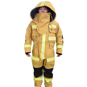 EN469 High Spec Firefighting Fire Safety Protective Clothing Fire Fighter Suit Nomex Aramid Firefighting Fire Protection Clothes