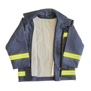 EN469 Perfect Precision High Level Customized Firefighting Suit Uniform for Firemen Chemical Industry