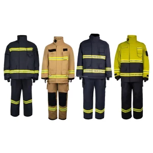 EN469 Standard Durable Waterproof Breathable Firefighting Suit Accessory Flame Retardant Nomex IIIA Aramid Material Unisex