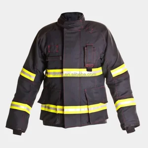EN469 Structural Firefighter Firefighting Suit NOMEX IIIA Aramid Turnout Gear Flame Resistant Protective Clothing 3