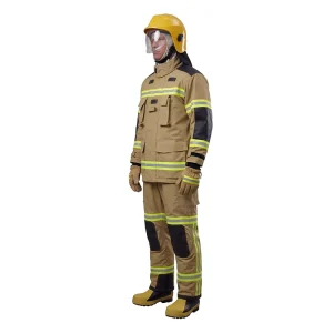 EN469 Structural Firefighting Kit Fireman Uniform Aramid ISO Certified Category 4 3kg Firefighter Equipment Suit