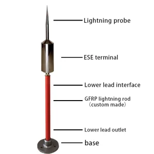 ESE Lightning Arrester Rod Lightning Air Terminal