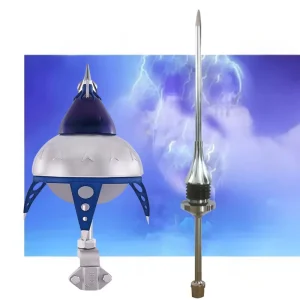 ESE Lightning Protection Rod Grounding Air Terminal Lightning Arrester ESE Lightning Rod for Buildings