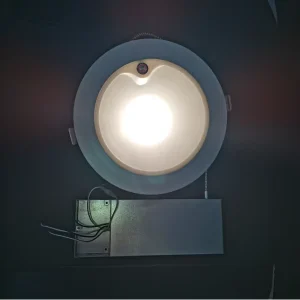 ETL ES FCC 4Inch Height125mm 10W15W20WSwitchable Smart Emergency Battery Backup Downlight SMD BeamAngle60° 3CCT100 277V Dimmable