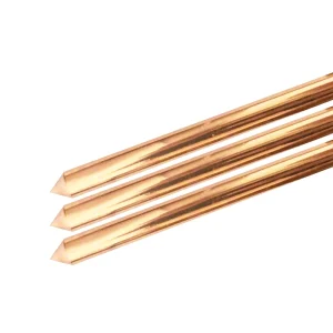 Earthing Electrode Copper Bonded Ground Rod Earth Rod for Padmount Transformer