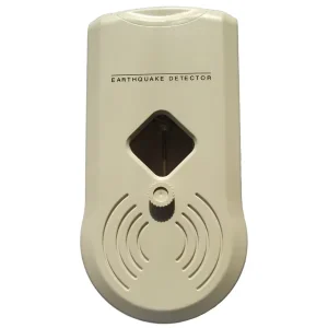 Earthquake Alarm Fire Fighting Detector 9V Seismic P-wave Detection Home Use 230g 180dB Sound Fire Alarm