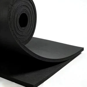 Eco Friendly Closed Cell Rubber Foam Insulation Board Flame Retardant Thermal Protection for HVAC Ducts and Building Walls