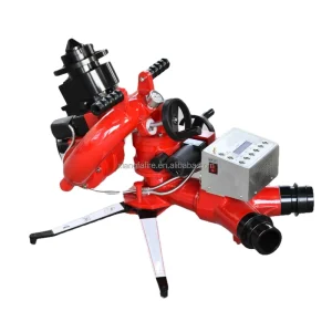 Electric Double Pipe Water Monitor Accessory with Remote Control for Fire Trucks
