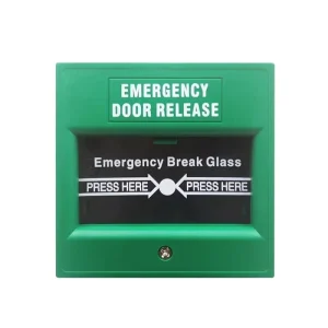 Emergency Break Glass Manual Fire Alarm Call Point for Access Control System Emergency Door Release