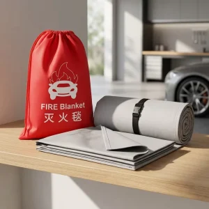 Emergency Car Fire Blanket Fiberglass Material 6X8m 6X9m CE Certified Fast Shipping Best Seller Car Fire Blanket