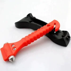 Emergency Escape Tool Car Self Help Escape Hammer Fire Emergency Window Breaker Knocking Glass Artifact Car Rescue Red Hammer