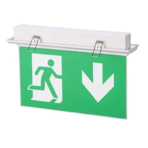 Emergency Exit Light Sign With Battery Backup
