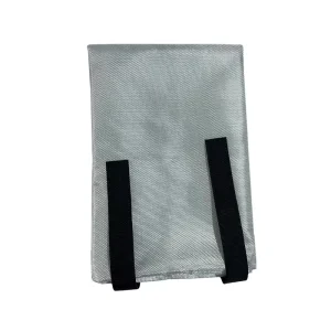 Emergency Fire Blanket FB-MAT 1m*1m 0.3mm Thick 550C Glass Fiber Anti Fire Heat Resistant Roll with Nylon Bag