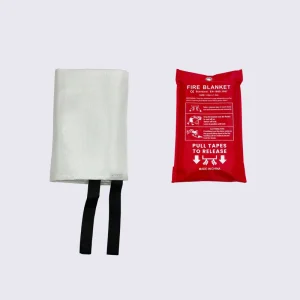 Emergency Fire Blanket for Home and Kitchen High Heat Resistant Fire Suppression Blankets for Home Safety Kitchen and Camping