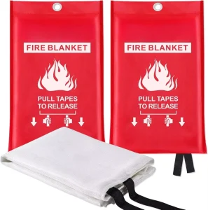 Emergency Fire Retardant Blanket for Home Fireproof Blanket for Camping Grill Car Office Warehouse School Picnic Fireplace