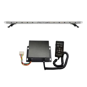 Emergency Fire Vehicle Security Alarm Siren Speaker Dual Color LED Warning Lightbar 12 28V DC 12 Months Warranty