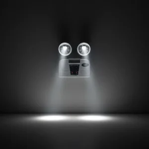 Emergency Light ABS LED Li-Ion Battery 3 Hours Emergency Time IP30 2-Year Warranty
