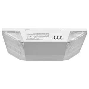 Emergency Light UL-listed with Battery Backup and Two Square Heads High-brightness for Residential Commercial Applications