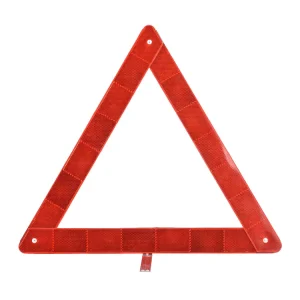 Emergency Warning Triangle Sign Red Reflective Triangle