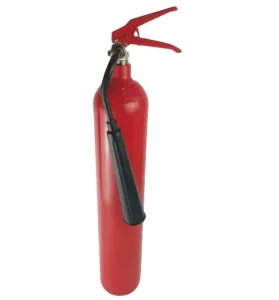 Empty Carbon Dioxide Fire Extinguisher Cylinder with Valve and Hose