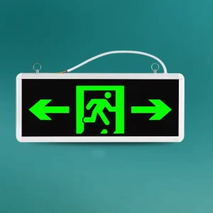 Energy Saving LED Emergency Exit Indicator Lights for Fire Escape Routes Floor Evacuation Signs Fire Safety Equipment