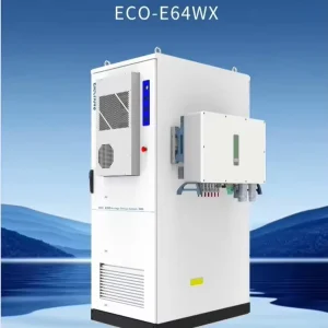 Energy Storage Power Air cooled Hybrid Cabinet Industrial Commercial ESS with Lithium Battery EMS HVAC Fire Suppression System
