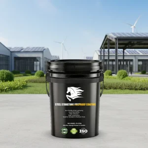 Environmentally Friendly Fireproof Fire Retardant Paint for Green Eco Industrial Park Steel Structures