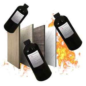 Environmentally Friendly Transparent Non Toxic Flame Retardant Wood Coating Paint for Wooden Houses Tables Model KC 1003 03 CN