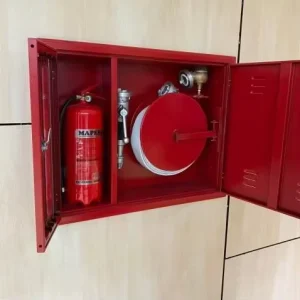 Essential Firefighting Equipment Kit Fire Protection Box Cabinet With Fire Reel Hose Solution Accessory