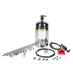 European Commercial Kitchen Fire Suppression System Stainless Steel Wet Chemical Wall Mounted Fire Safety Solution Class F K CE