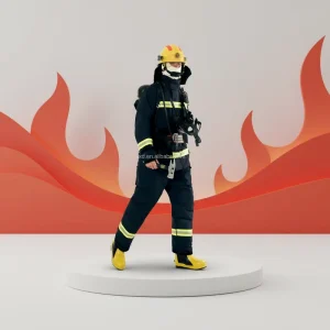 Excellent Quality Skin friendly Water proof Light Weight Nomex Split Style Structural Firefighting Fire Fighting Suit