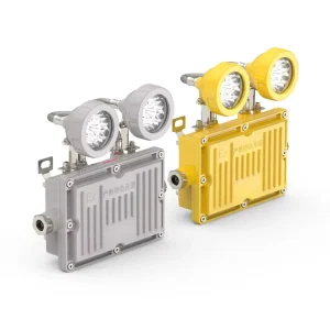 Explosion Protected Double Head Lighting 2.2Ah Battery 1.5 Hours Explosion Proof LED Emergency Lamps