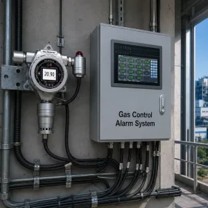 Explosion proof Gas Leak Alarm for Coal fired Power Plant Area CH4 O2 H2S CO