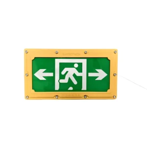 Explosion proof LED Emergency Light Rechargeable 3W LED Emergency Exit Signs for Hazardous Areas