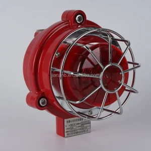 Explosion-proof Sound and Light Alarm Equipment DC24V IP66 Outdoor Fire Fighting Metal Emergency Light FBSG-JA/1