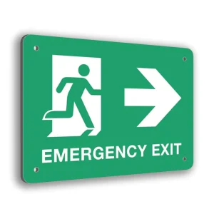 Exterior Roadsign Traffic Signs Board Hotel Directional Wayfinding Aluminium Door Sign