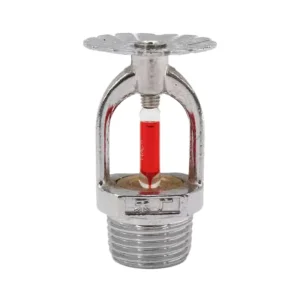 FM Approved Automatic Fire Fighting Sprinkler Head System Brass Chrome Plating Upright Sidewall Vertical Type