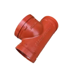 FM UL Fire Protection System Fire Sprinkler System 2” 3” 4” 6” 8” Grooved TEE Ductile Iron Grooved Coupling 90 Degree Elbow