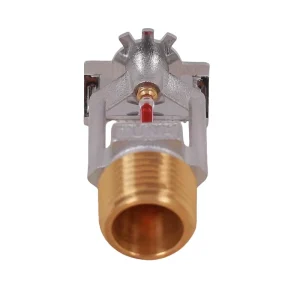 FM UL Fire Sprinkler Head With Orange Cover Fire Sprinkler Head Cover Plate for Concealed R1/2″ Fire Sprinklers