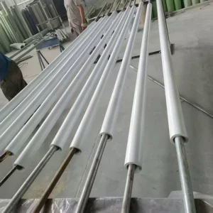 FRP Lightning Rod for Marine and Offshore Protection Corrosion Resistant Fiberglass Lightning Protection Rod